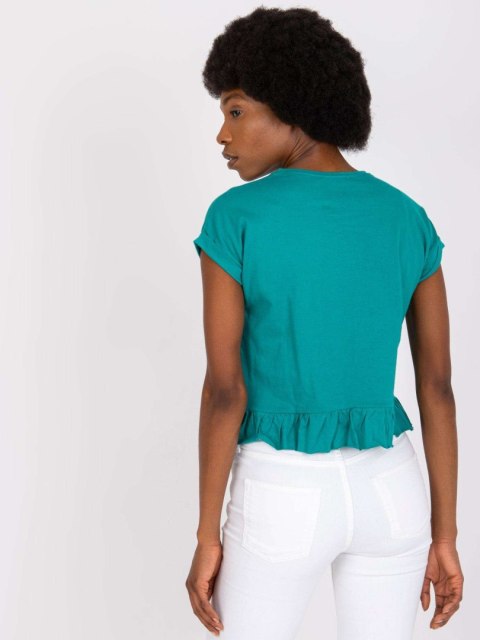 T-shirt TW-TS-1053.21X ciemny zielony M