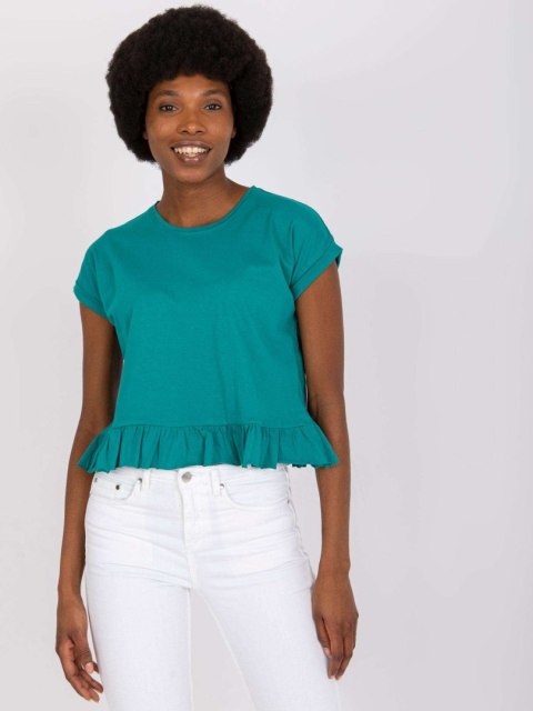 T-shirt TW-TS-1053.21X ciemny zielony M