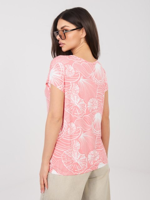 T-shirt D12110M02646F koralowy S