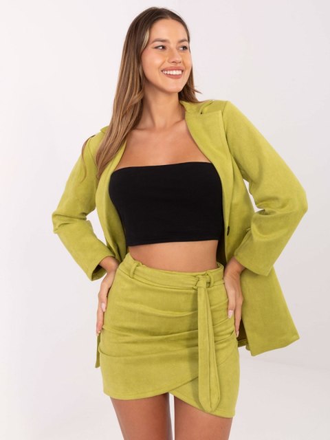 Spódnica DHJ-SD-15680.28X limonkowy XL