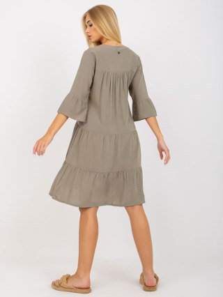 Sukienka D73761M30214A5EN khaki XS