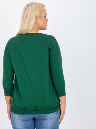 Bluza RV-BL-5978.06P czarno-zielony