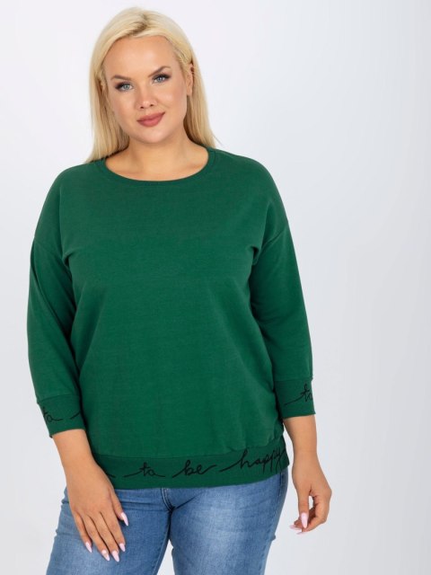 Bluza RV-BL-5978.06P czarno-zielony