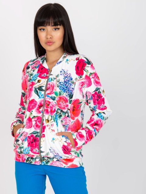 Bluza RV-BL-8116.86P biało-różowy L/XL