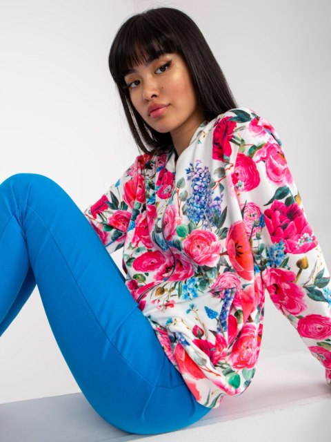 Bluza RV-BL-8116.86P biało-różowy L/XL