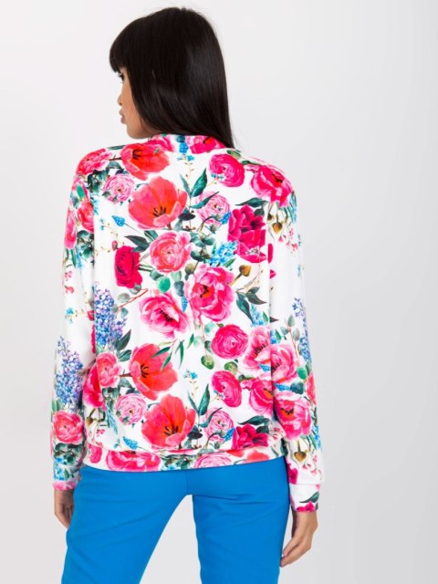 Bluza RV-BL-8116.86P biało-różowy S/M