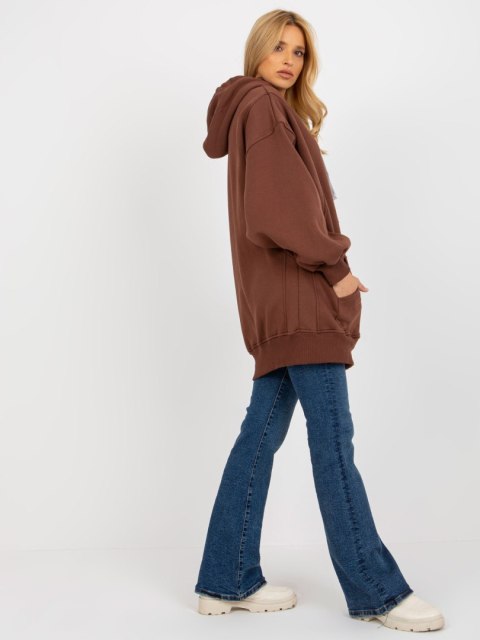Bluza EM-BL-694.20X ciemny brązowy