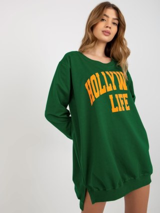 Bluza VI-BL-3102.01P zielono-pomarańczowy