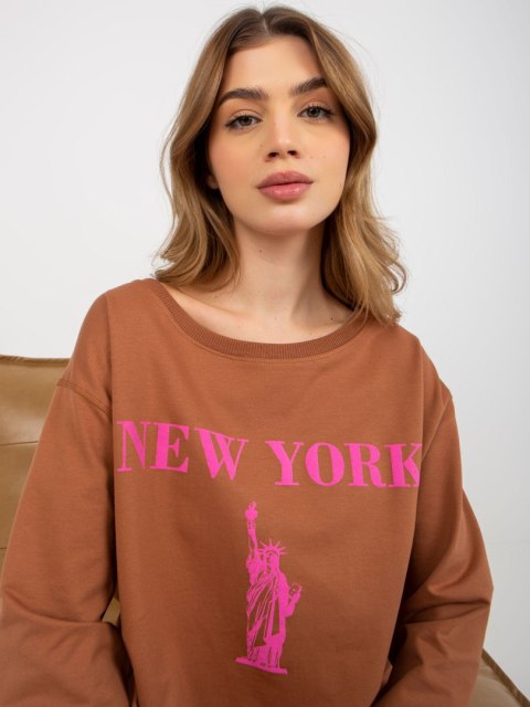 Bluza VI-BL-3212.15X jasny brązowy