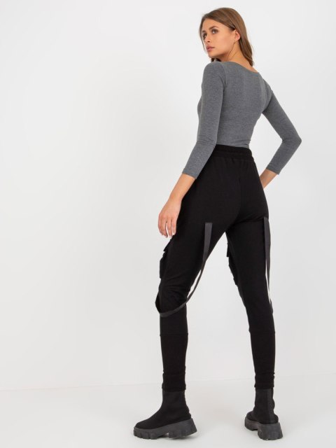 Spodnie dresowe EM-DR-ES-21-595.23 czarny S