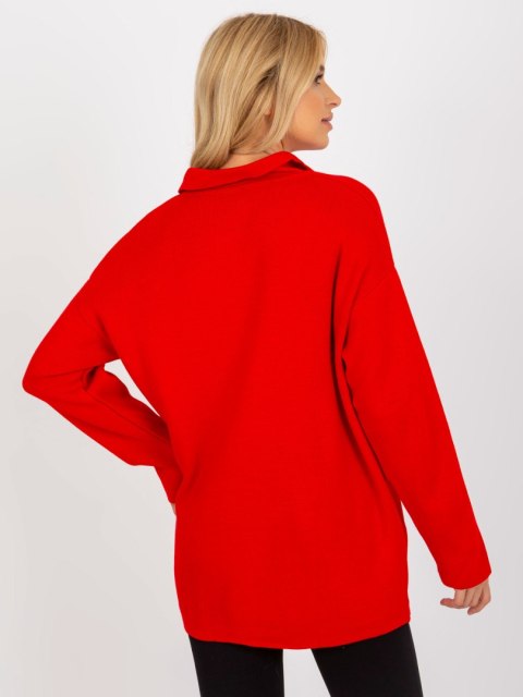 Sweter LC-SW-2261.00P czerwony