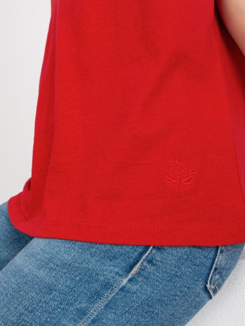 T-shirt TW-TS-2005.43 ciemny czerwony S