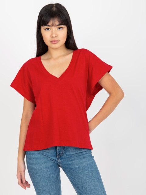 T-shirt TW-TS-2005.43 ciemny czerwony S