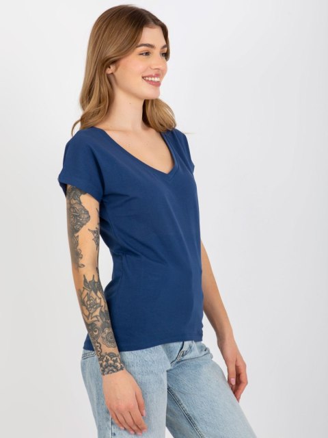 T-shirt VI-TS-035.01P granatowy M