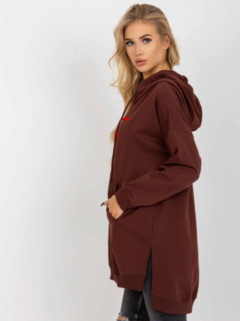Bluza VI-BL-335.25X ciemny brązowy