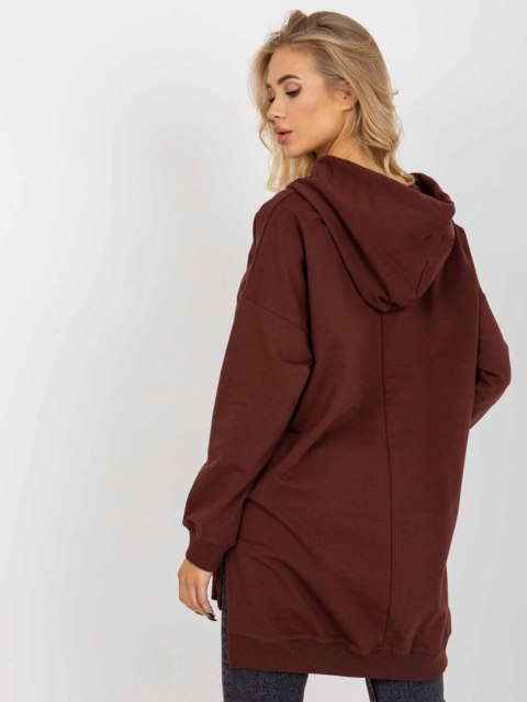 Bluza VI-BL-335.25X ciemny brązowy