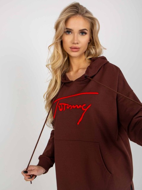 Bluza VI-BL-335.25X ciemny brązowy