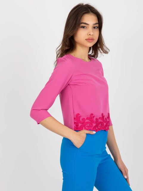 Bluzka LK-BZ-505970.33P ciemny różowy 36
