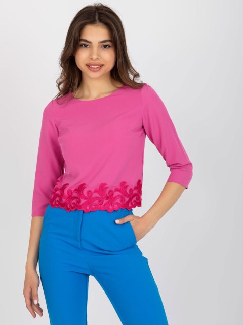 Bluzka LK-BZ-505970.33P ciemny różowy 38
