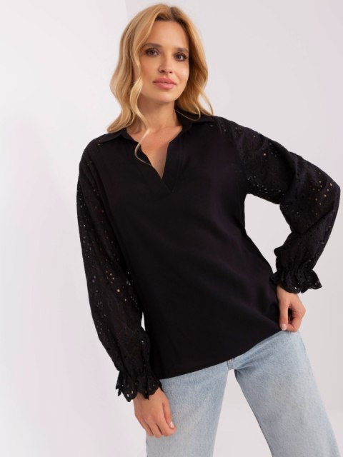 Bluzka LK-BZ-509328.20 czarny L/XL