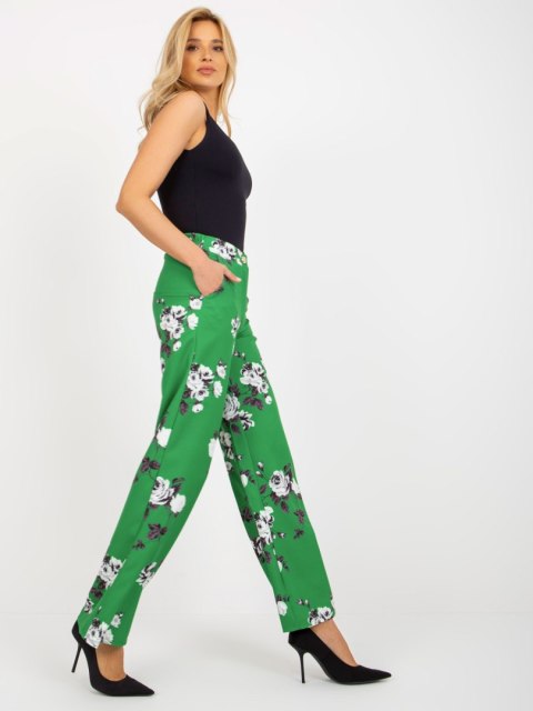 Spodnie LK-SP-508919.87P zielony 38