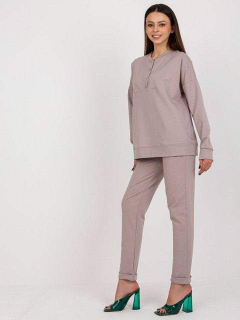 Komplet LK-KMPL-509291.57 ciemny bezowy S/M