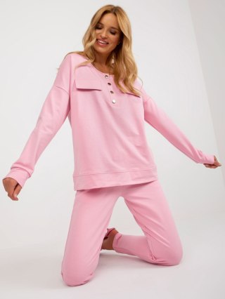 Komplet LK-KMPL-509315.06 różowy L/XL