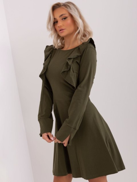 Sukienka EM-SK-HW-20-395.34P khaki L