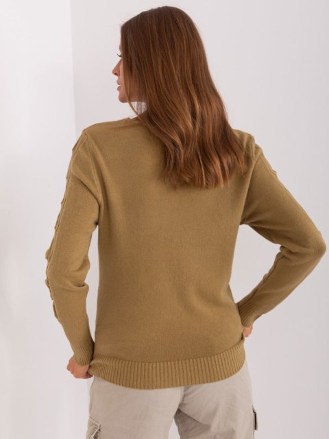 Sweter AT-SW-2329.98P oliwkowy