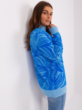 Sweter AT-SW-2357.96 niebieski