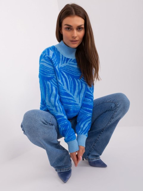 Sweter AT-SW-2357.96 niebieski