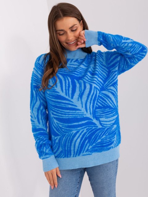 Sweter AT-SW-2357.96 niebieski