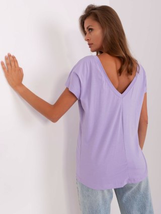 T-shirt RV-TS-4662.03X jasny fioletowy S