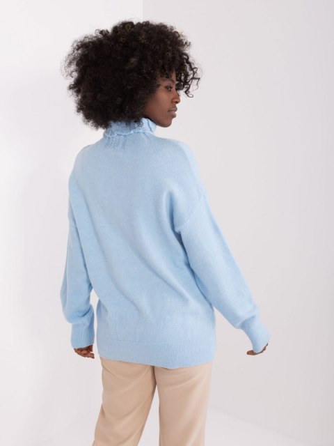 Sweter AT-SW-23401.97P błękitny