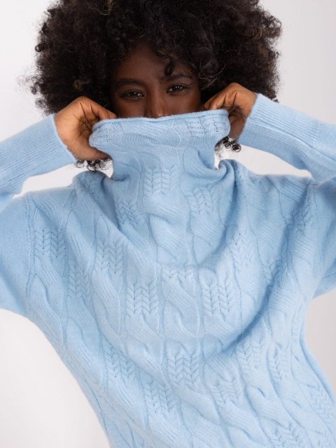 Sweter AT-SW-23401.97P błękitny