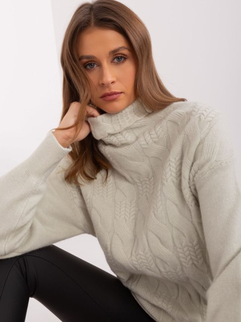 Sweter AT-SW-23401.97P pistacjowy