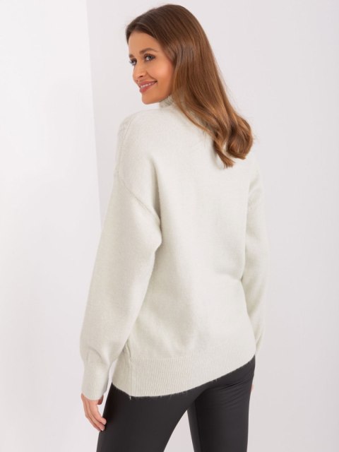 Sweter AT-SW-23401.97P pistacjowy