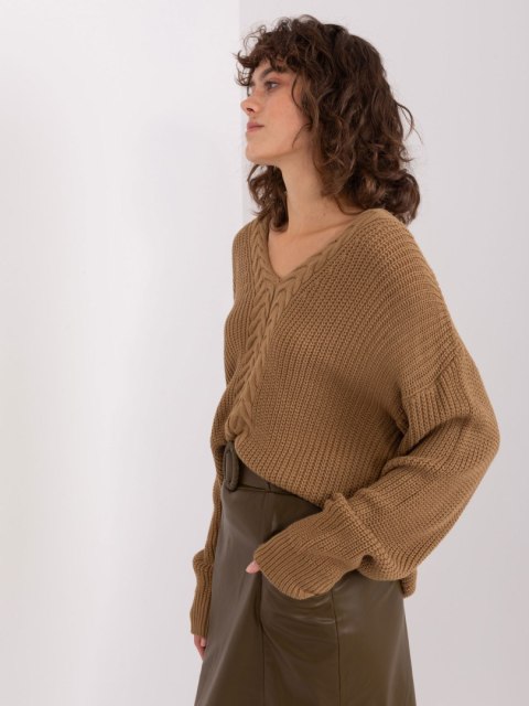 Sweter BA-SW-8028.36P camelowy
