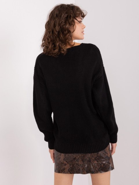 Sweter BA-SW-8028.77 czarny