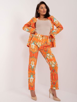 Komplet DHJ-KMPL-17131.32X pomarańczowy M