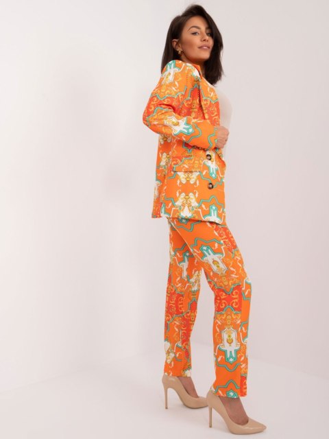 Komplet DHJ-KMPL-17131.32X pomarańczowy M