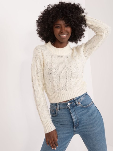 Sweter TW-SW-3001.05 ecru L