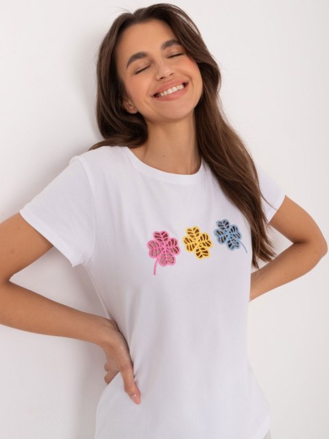 T-shirt RV-TS-9666.05X biały S/M