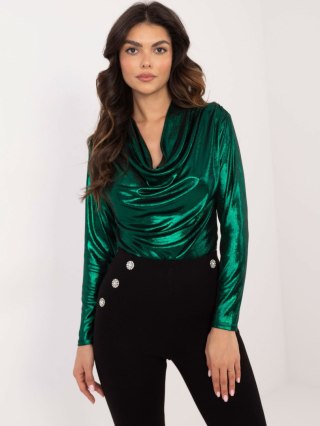 Bluzka DHJ-BZ-15268.30 ciemny zielony