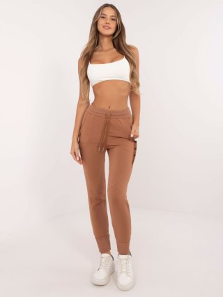 Spodnie dresowe CLM-DR-0128.05P jasny brązowy XL