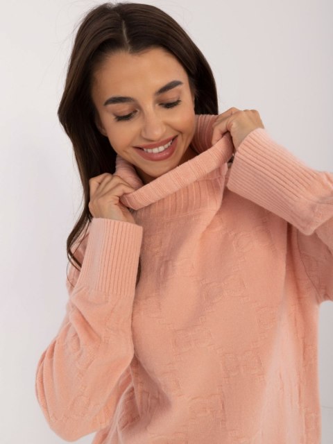 Sweter AT-SW-2342-1.35 łososiowy