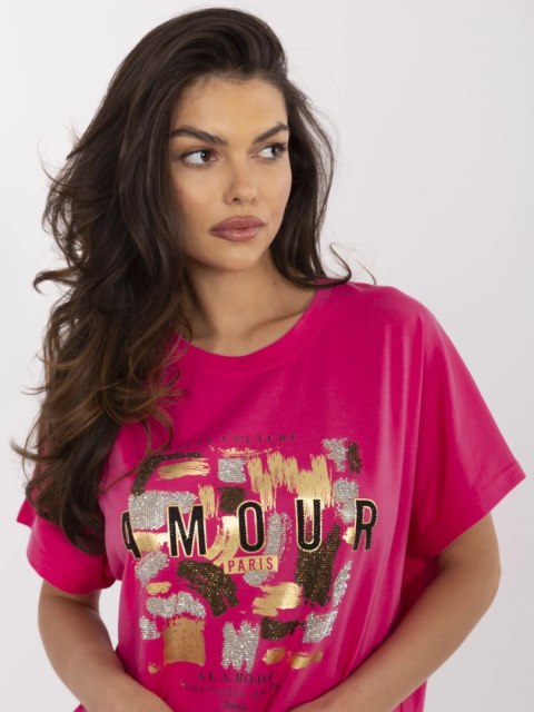 Bluzka CLM-BZ-1701.81 fuksjowy S/M