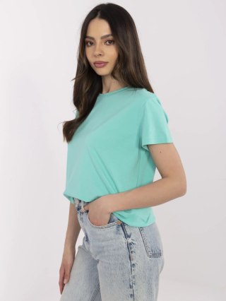 T-shirt CLM-TS-1640.87 turkusowy XL