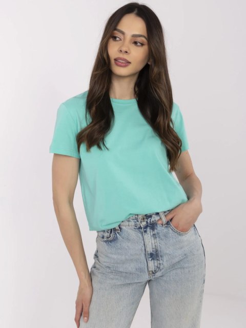 T-shirt CLM-TS-1640.87 turkusowy XL