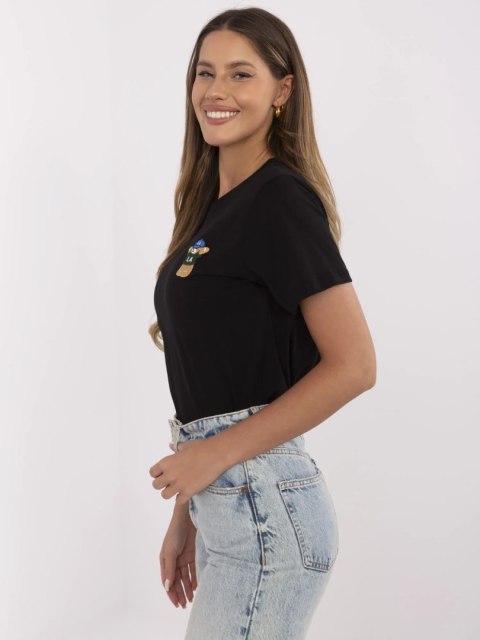 T-shirt CLM-TS-1663.96 czarny XL